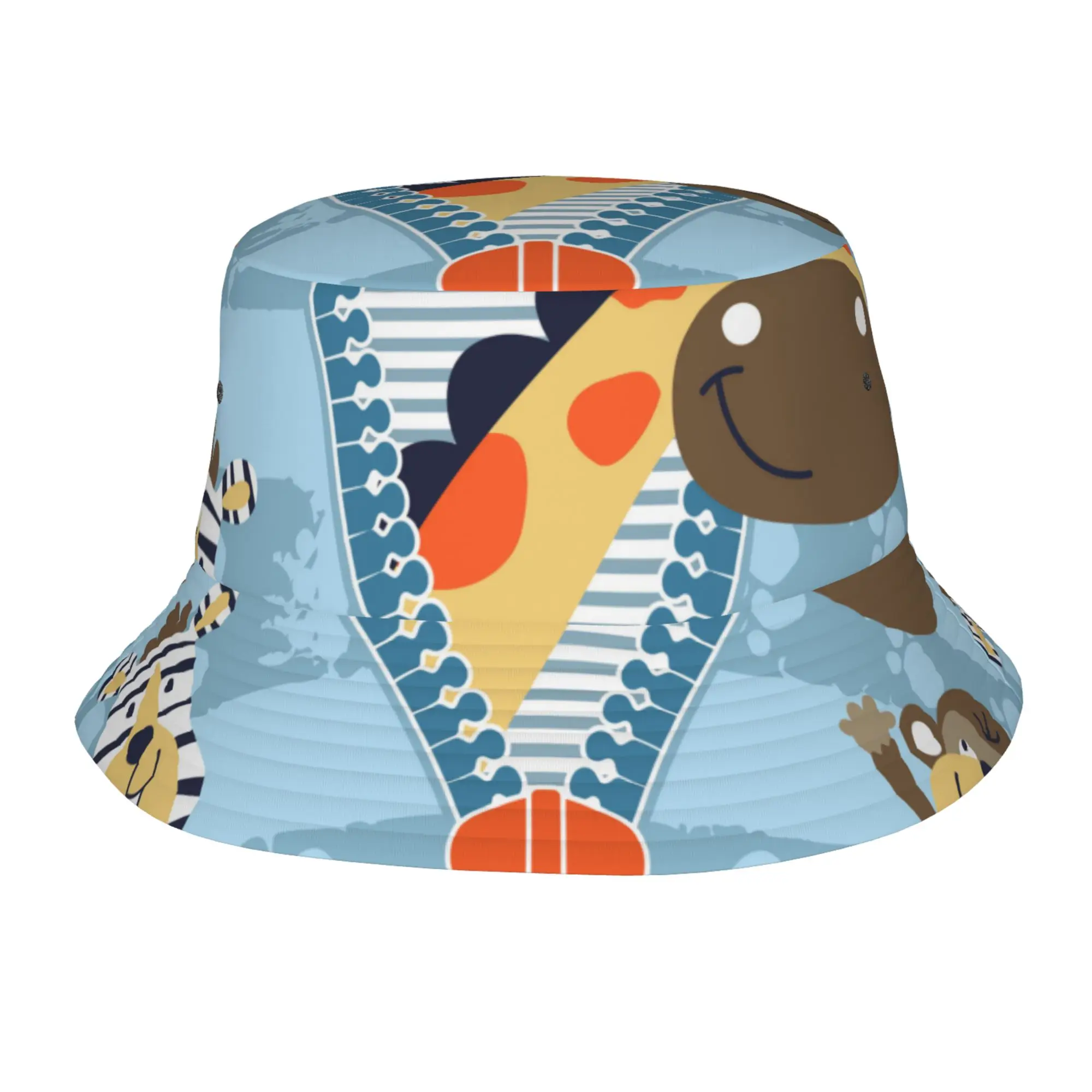 Interesante Animales Sombrero de Cubo para las Mujeres de los Hombres Pescador de Verano al aire libre de Viaje de Senderismo Tapas Imagen 0