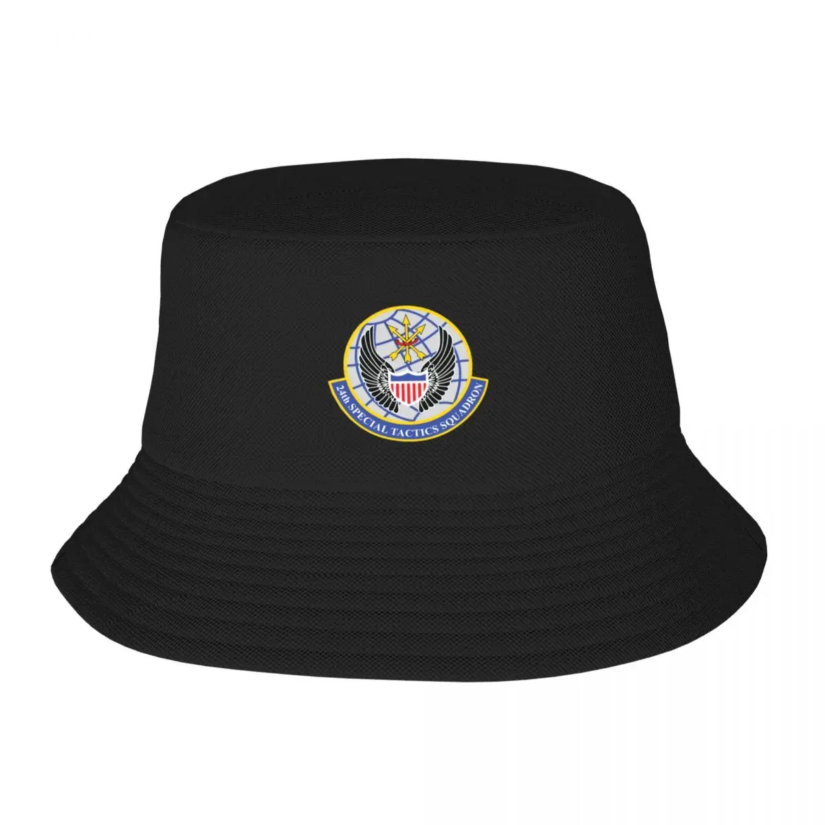 Nuevo 24 Escuadrón de Tácticas Especiales Sombrero de Cubo de la Moda de Playa duro sombrero Sombrero de Niños de Golf de los Hombres Gorra de Béisbol de las Mujeres Imagen 0