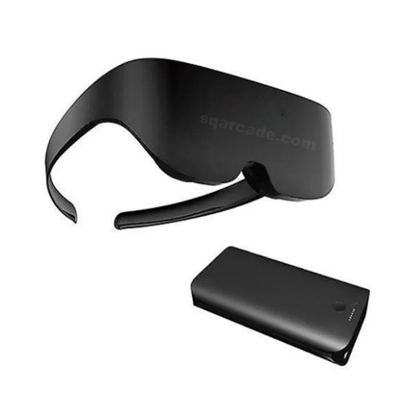 VR Gafas de Vídeo del montaje de la Cabeza de la Pantalla 3D Auricular Smartphone Wifi Móvil Inteligente Cine IMAX VR Simulador Virtual Imagen 0