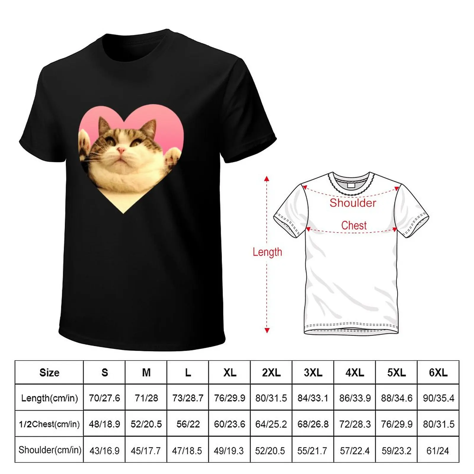 Kitty Pegatinas Gordito Kitty Camiseta camisetas personalizadas diseñar sus propios tops negro camisetas para los hombres Imagen 1