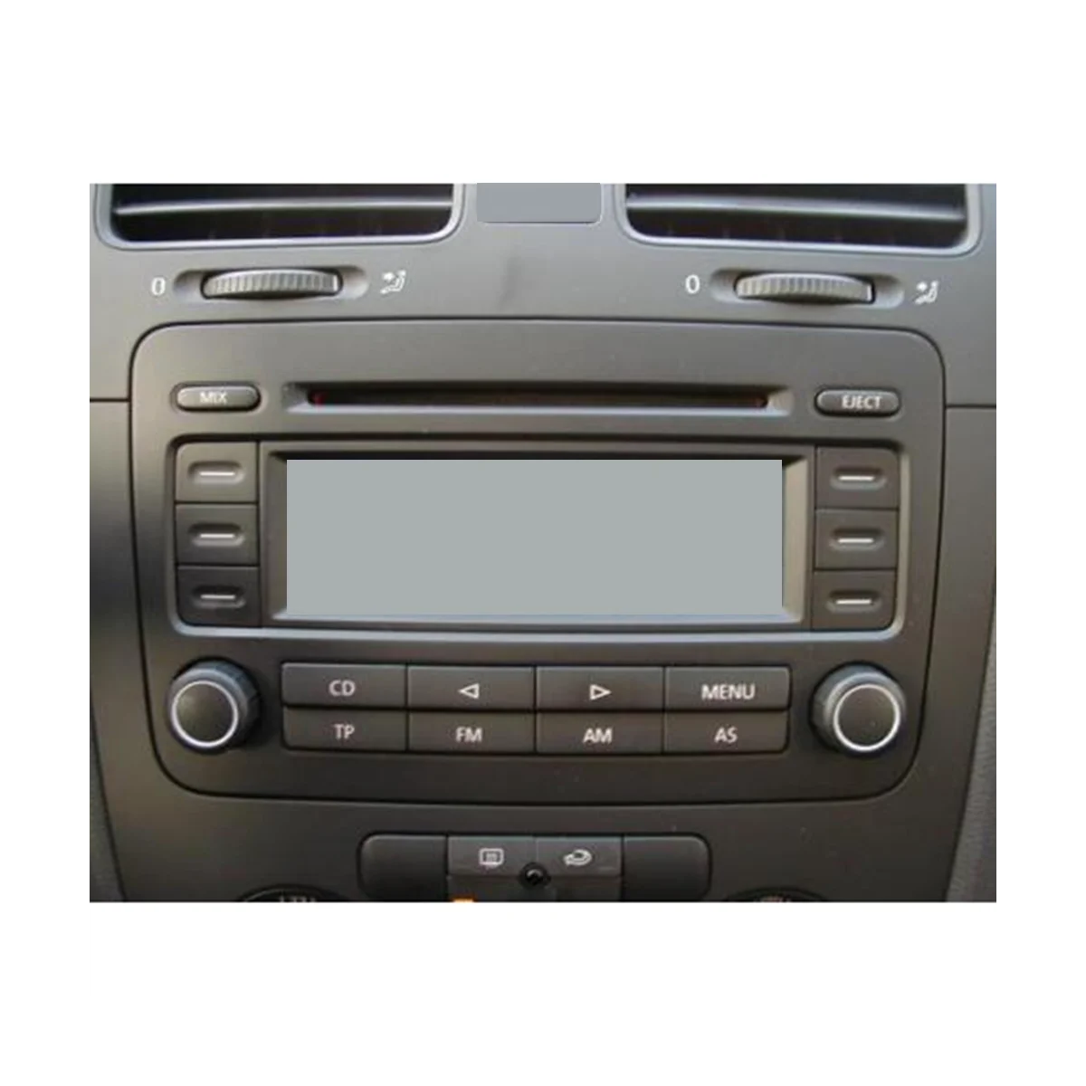 Aire Acondicionado de los automóviles Clima la Temperatura de Radio de Reparación Kit de Pegatinas Calcomanías para VW Golf Mk5 para Passat Revisión ha sido Usado Botón Imagen 2