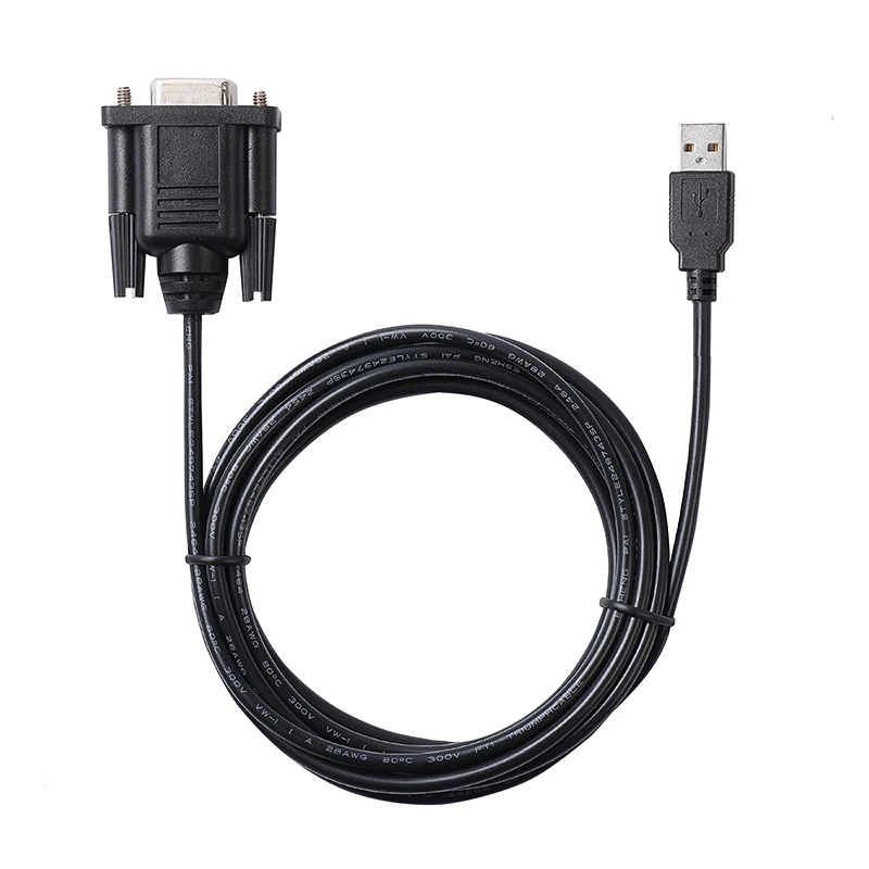Alcatel-Lucent OS6900-X20 X40 Cable de Consola Serie DB9 Hembra a USB Tipo a Macho Cable de Consola Imagen 2
