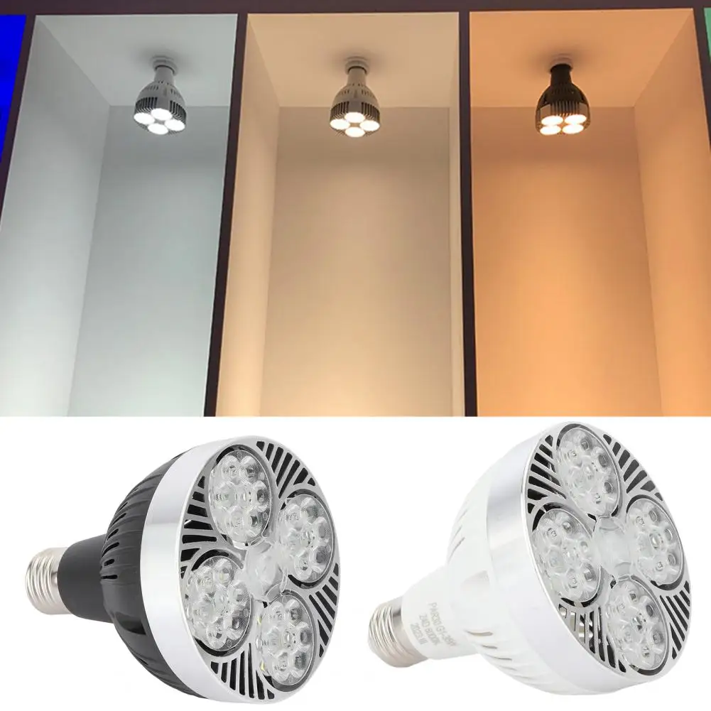 LED Luz de la Pista de Alto Brillo, ahorro de Energía Libre de Parpadeo de 360 Grados de Rotación Flexible Cubierta de Techo del LED Spotlight Lámpara de Pared Imagen 3