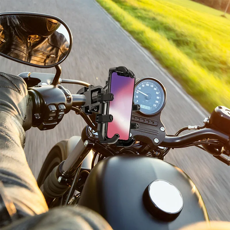 Para Keeway Huracán 50 Vieste 300 Accesorios de la Motocicleta del Manillar Teléfono Móvil Titular GPS Soporte Imagen 3