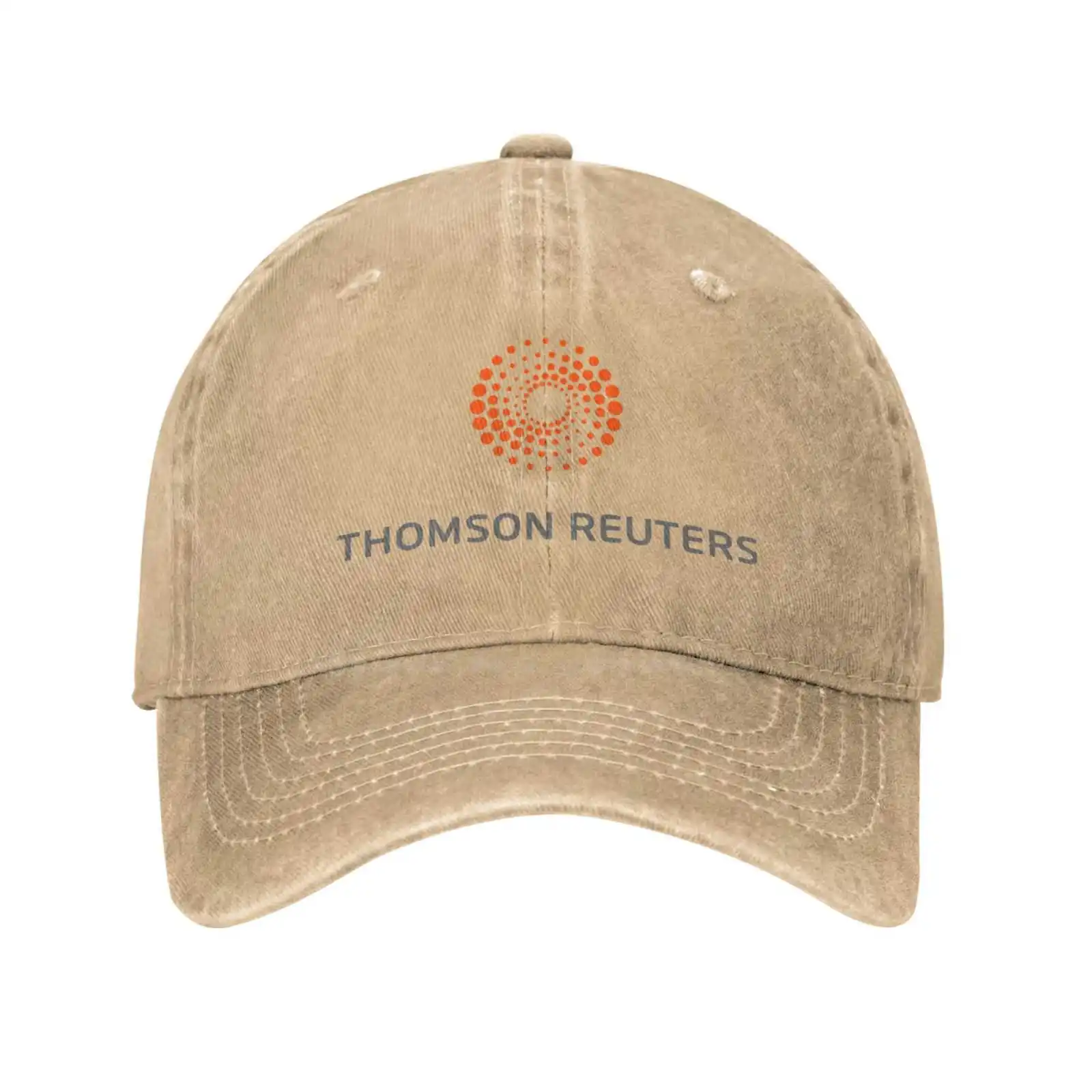 Thomson Reuters Logotipo Gráfico Impreso el Logotipo de la Marca de Alta calidad del Dril de algodón gorra de Punto sombrero de la gorra de Béisbol Imagen 3