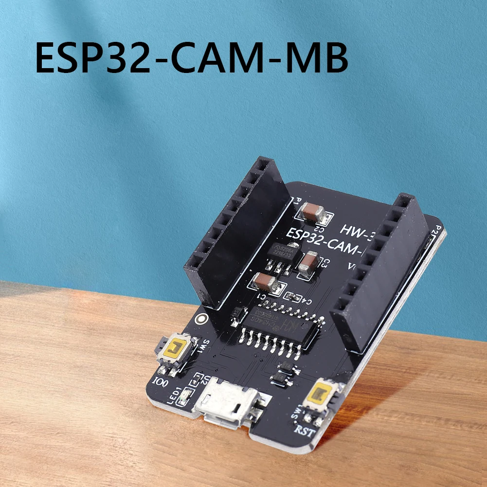 ESP32-CAM-MB Módulo de la Cámara CH340 Serial A USB plano posterior TTL Downloader Módulo WIFI+Bluetooth-compatible para ESP32-Módulo CAM Imagen 4