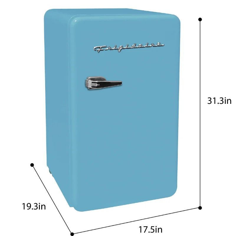 Frigidaire 3.2 Cu. ft. Sola Puerta Retro Refrigerador Compacto EFR372, Azul Imagen 4