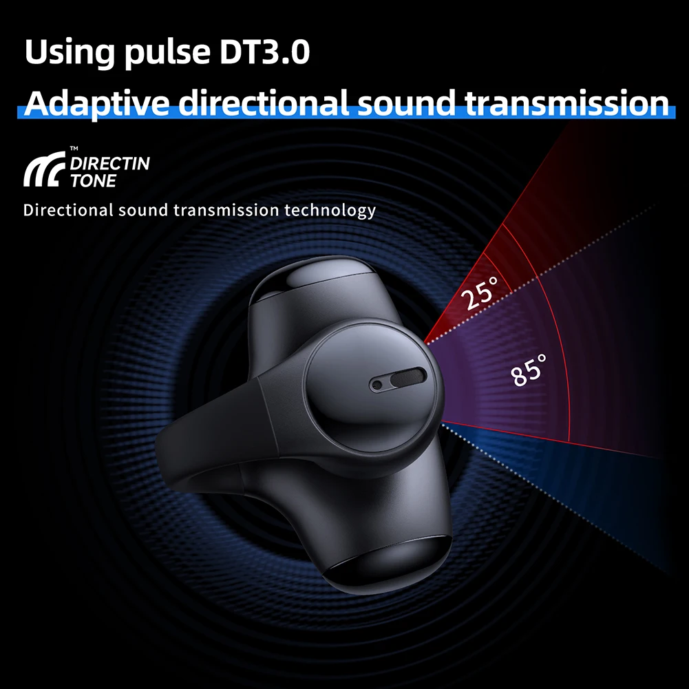 ONIKUMA T306 Aire de la Conducción Auricular Bluetooth Bluetooth 5.3 Auriculares de Clip de Oreja los Auriculares de Reducción de Ruido Inalámbrica Deportes Auricular Imagen 4
