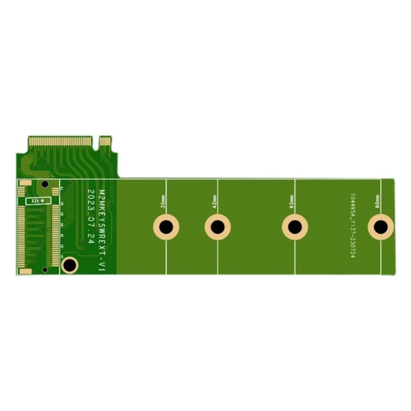 PCIE4.0 a 90 Grados Transfercard Para Rogally SSD Tarjeta de Memoria de Adaptador de Accesorios Imagen 4