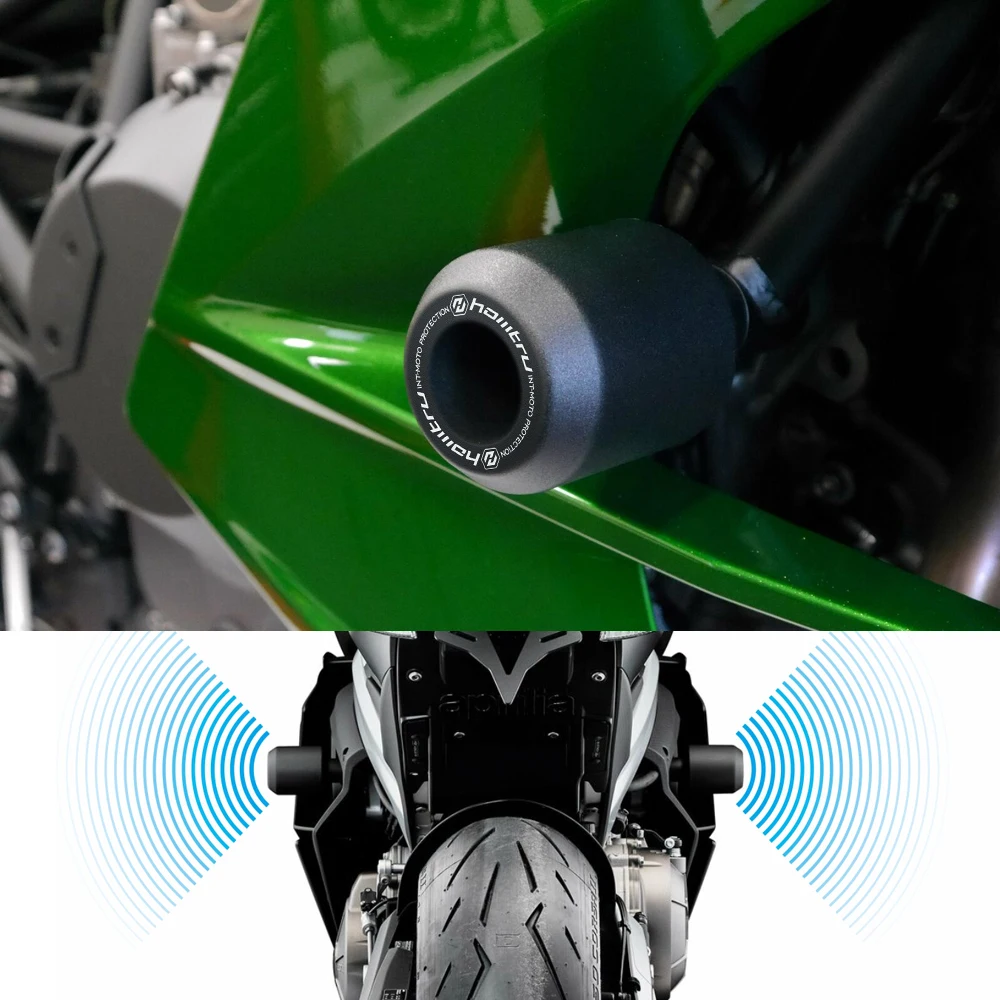 Motocicleta controles Deslizantes Marco Accidente Protector para Kawasaki Versys 650 2015-2016 Imagen 5