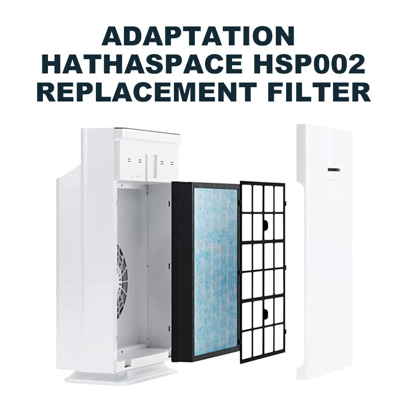 Purificador de aire de Reemplazo de Accesorios de Filtro Para Hathaspace HSP002 Inteligente True HEPA Purificador de Aire 2.0 Aldehído Eliminación de PM2.Filtro 5 Imagen 5